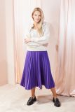 ilgas sijonas violetinis