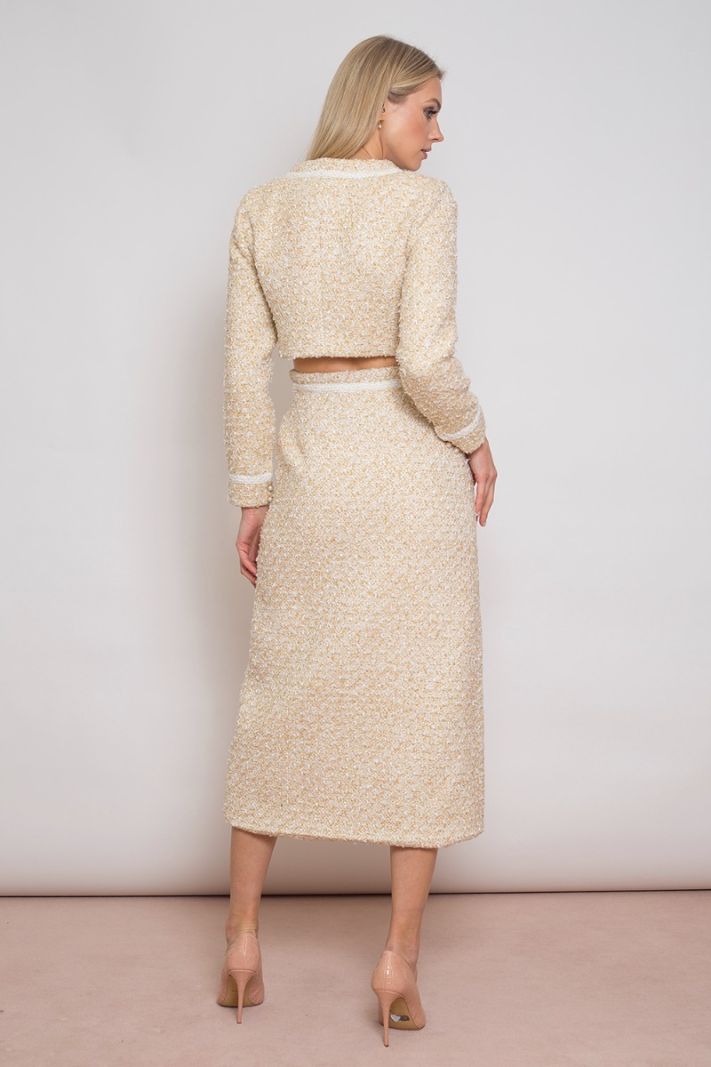 Sijonas Crystal Tweed
