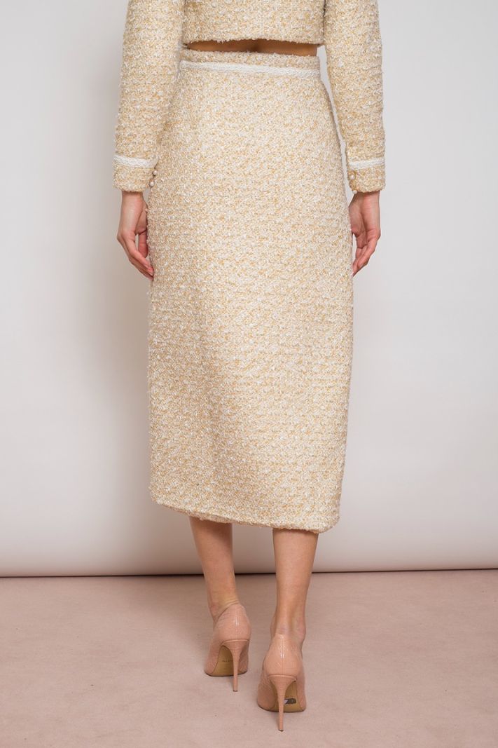 Sijonas Crystal Tweed