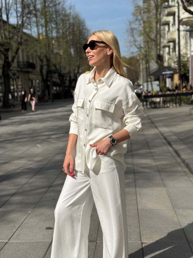 Džinsiniai marškiniai White