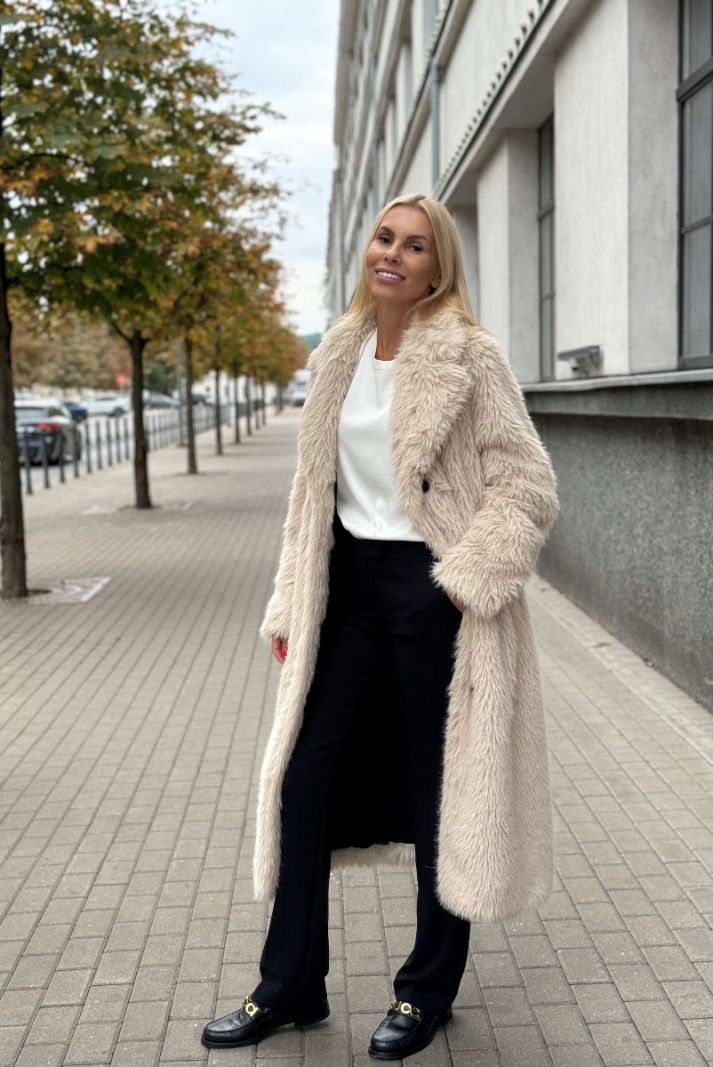 Paltas Maemi Cloudy Beige