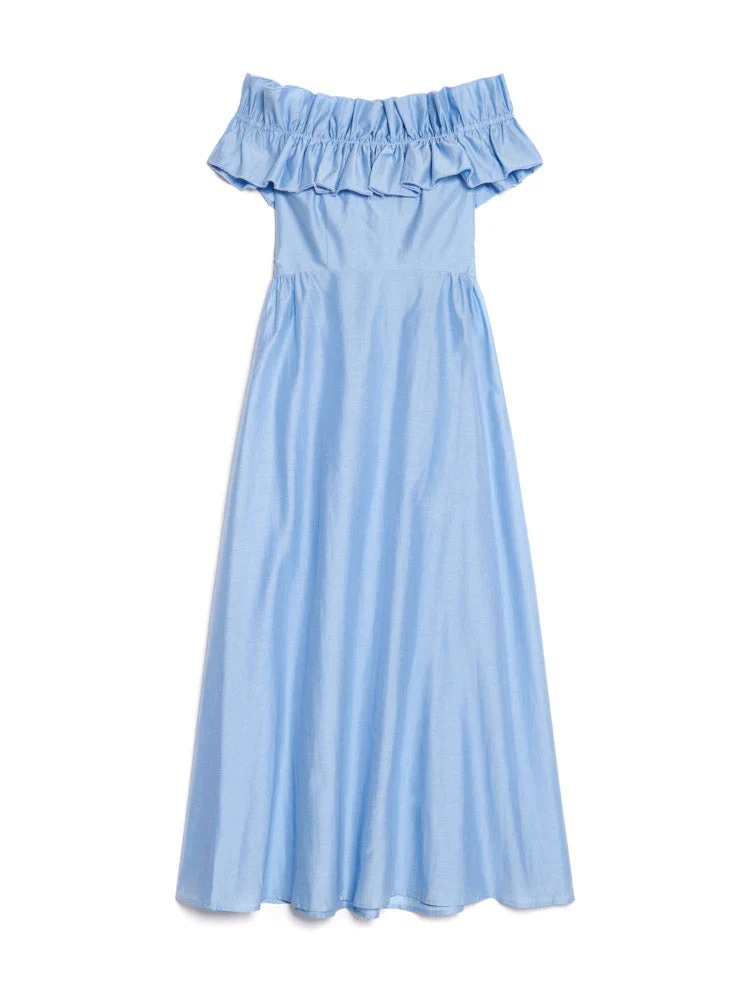 Maksi suknelė Riley Ruffle